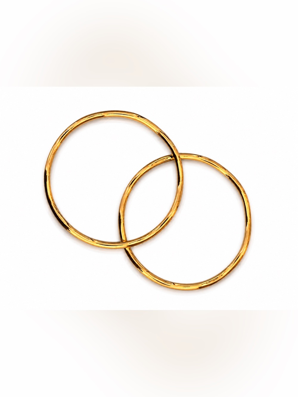 House of Harlow 1960 Gold Thin Bangle Bracelet Set